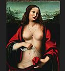 Unknown Artist Famous Paintings - Mary Magdalene holy grail